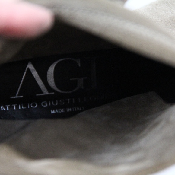 AGL Boots Women Pull on Bootie Attilio Giusti Leombruni Italian Shoes 38 - Picture 10 of 10